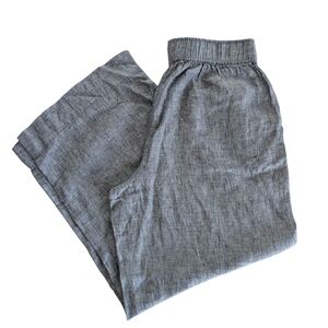 Sigrid Olsen Wide Leg Linen Pants Size Large